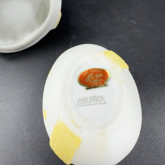 Porcelain Easter Trinket Box Painted Bunny on Easter Egg Trinket Dish Box Lego - Picture 6 of 14